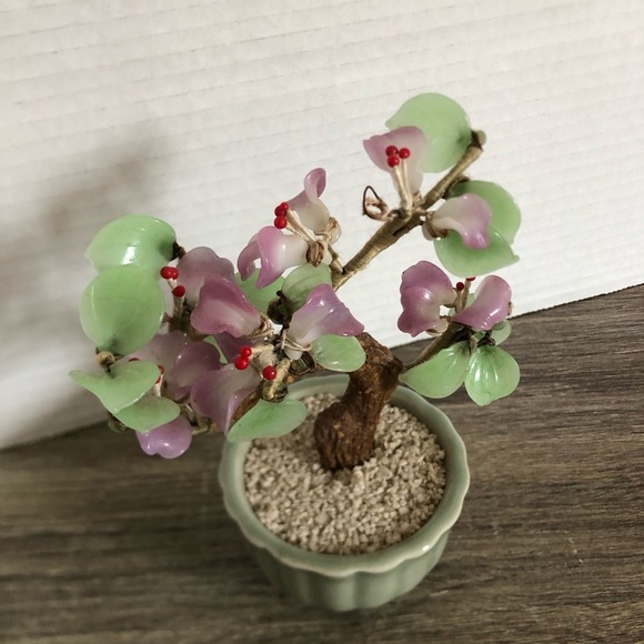 Vintage Glass Bonsai Tree - Picture 12 of 16